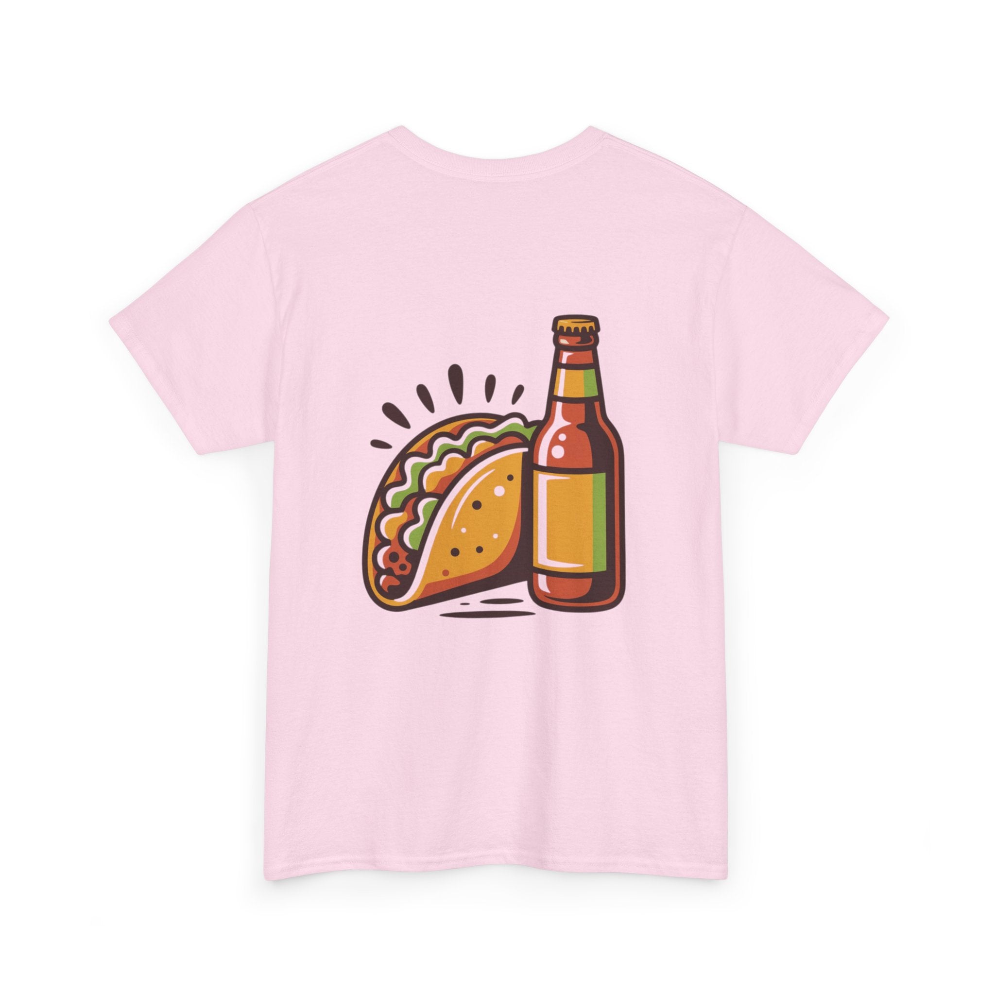 T-Shirt — Taco & Beer Graphic Tee (Tacos and Beer Design)