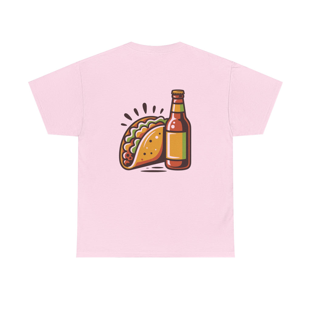 T-Shirt — Taco & Beer Graphic Tee (Tacos and Beer Design)