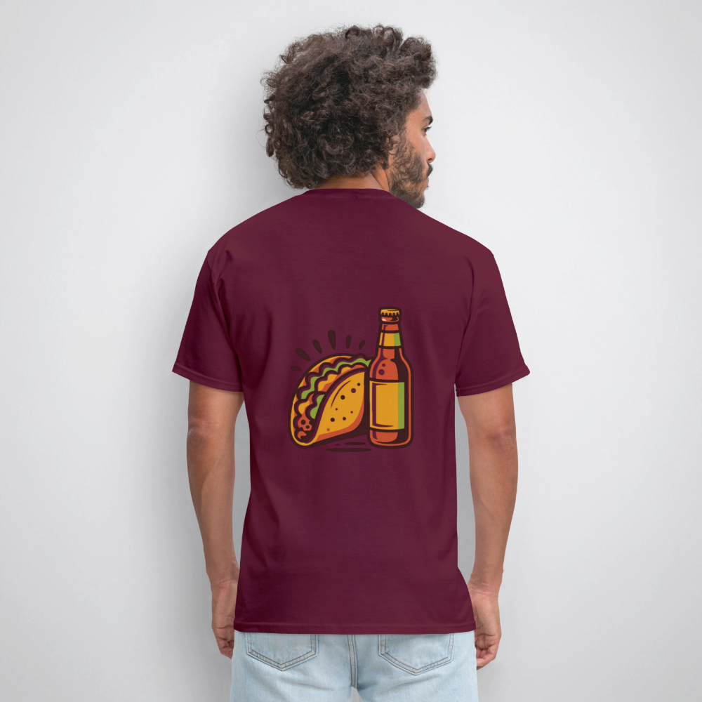 Men's T-Shirt | GILDAN 5000 - burgundy