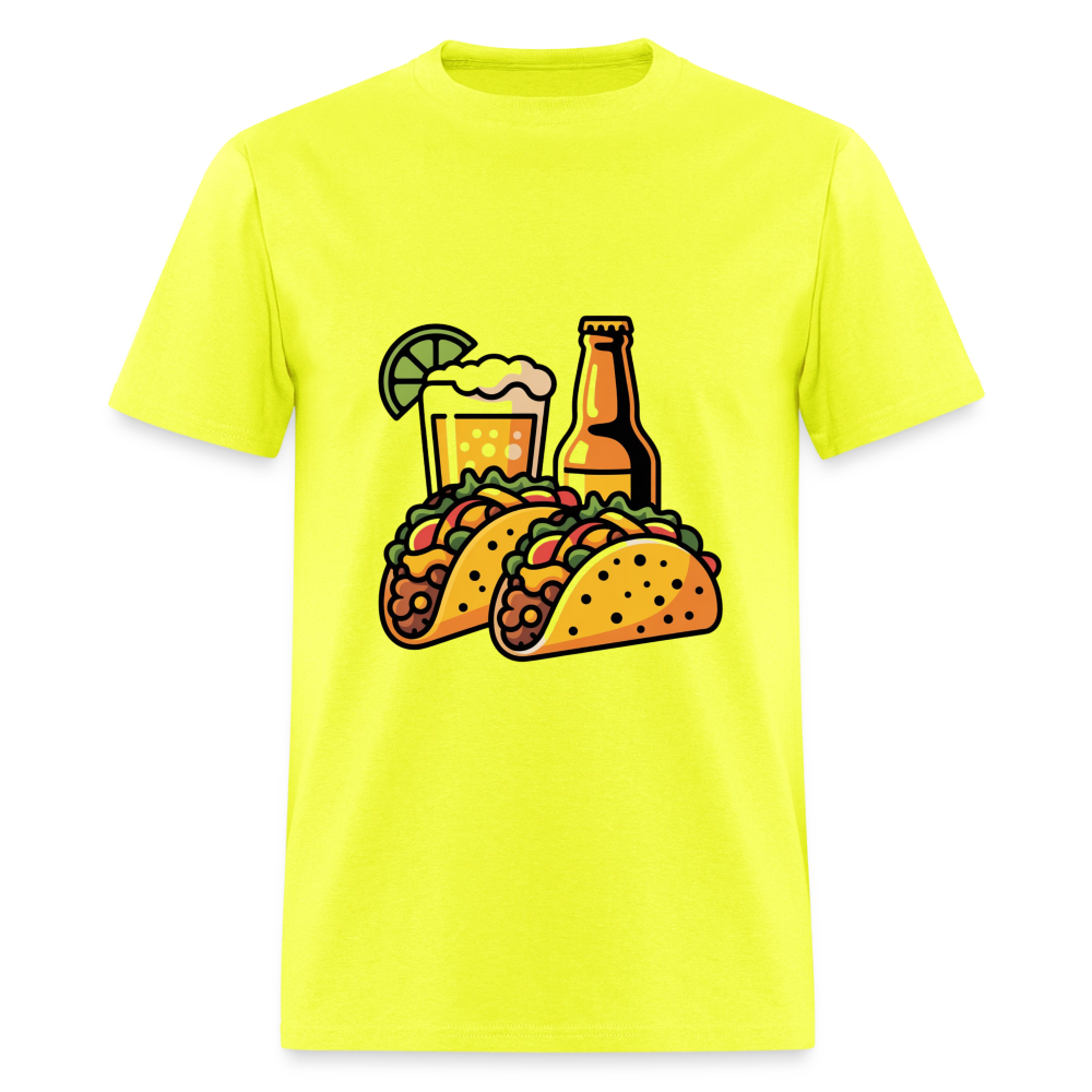 Men's T-Shirt | GILDAN 5000 - safety green