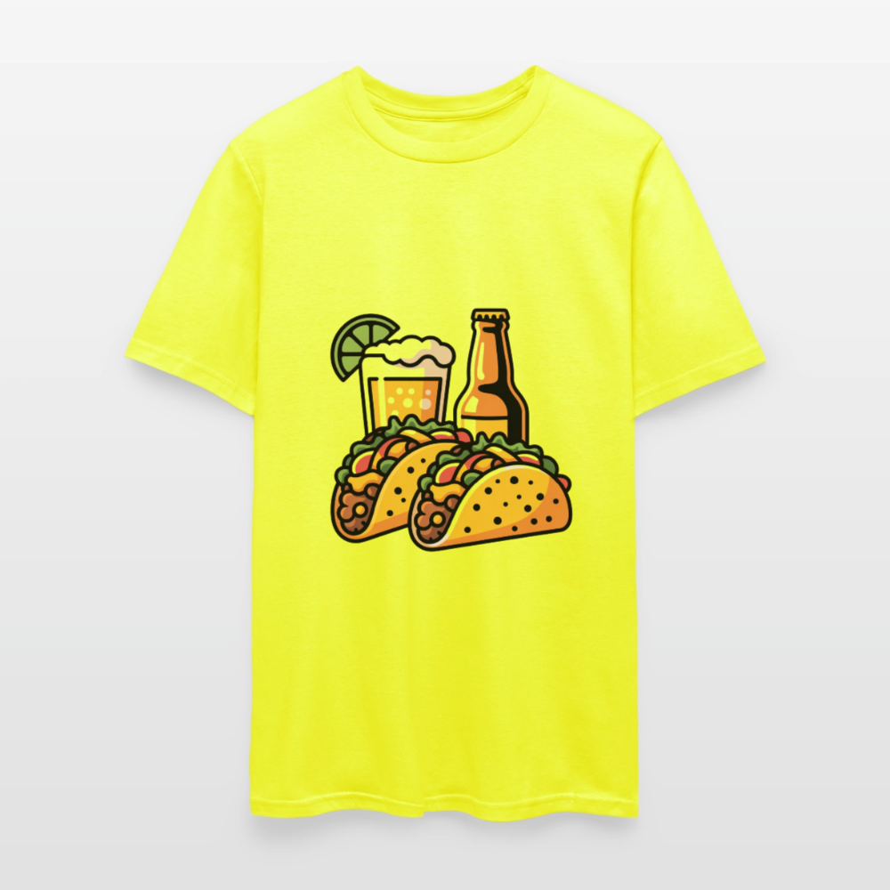 Men's T-Shirt | GILDAN 5000 - safety green
